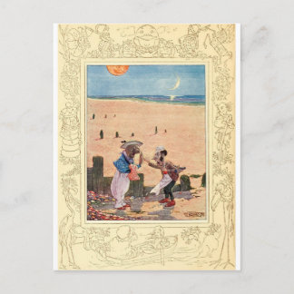 Cartão Postal Alice no País das Maravilhas, Walrus e Carpenter