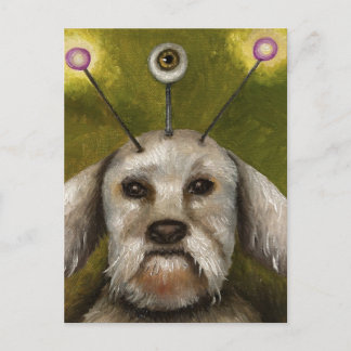 Cartão Postal Alienígena