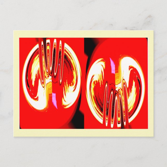 Cartão Postal Alienígena (Frente)