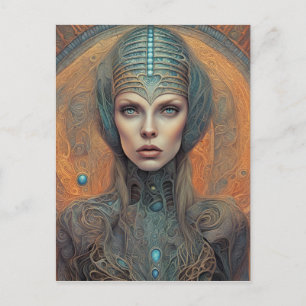 Cartão Postal Alienígena