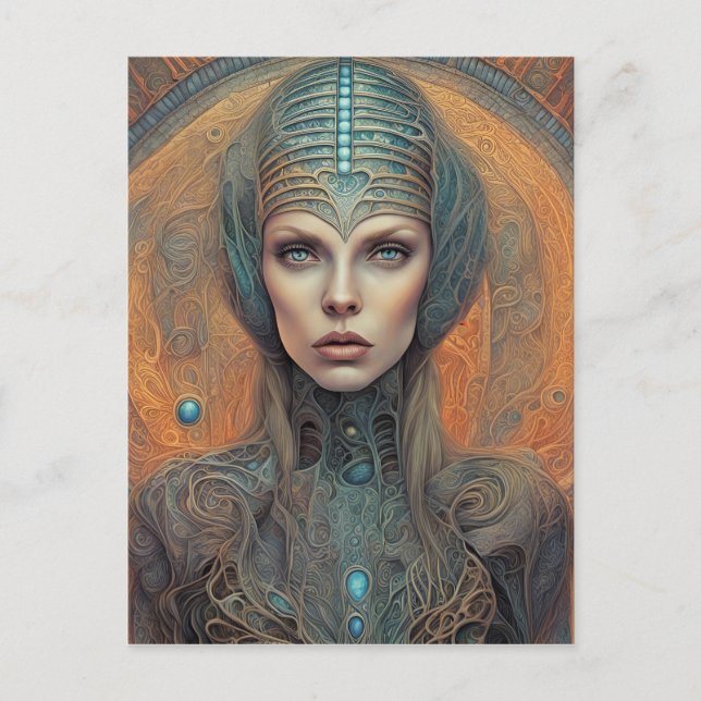 Cartão Postal Alienígena (Frente)