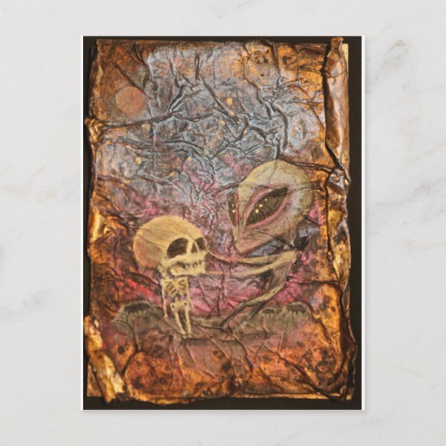 Cartão Postal Alienígena Danse Macabre (Frente)