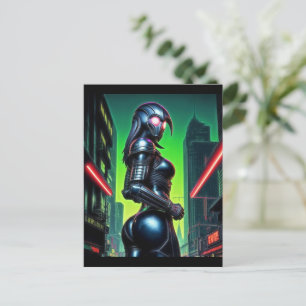 Cartão Postal Alienígena Raven 02