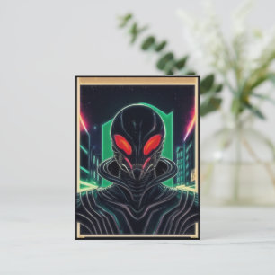 Cartão Postal Alienígena Raven 05