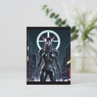 Cartão Postal Alienígena Raven 24