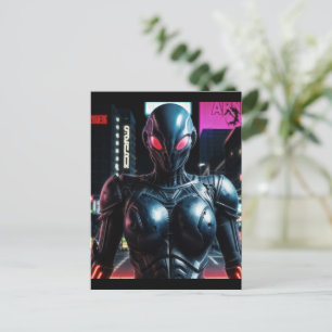 Cartão Postal Alienígena Raven 25