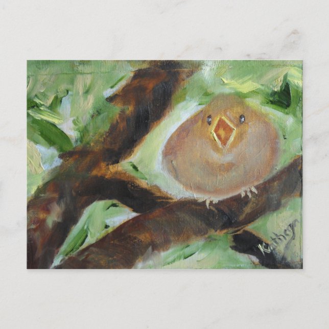 Cartão Postal Alimente-Me! (Frente)