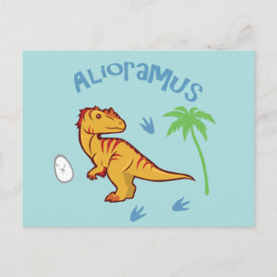 Cartão Postal Alioramus bonito