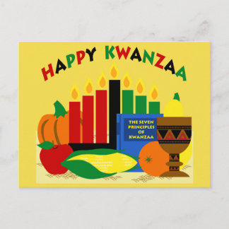 CARTÃO POSTAL ALKEBULAN - CONFIGURAÇÃO DO KWANZAA