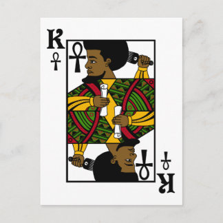 CARTÃO POSTAL ALKEBULAN - O REI NEGRO