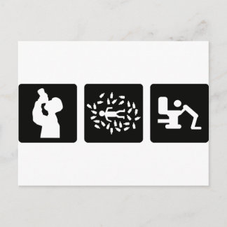 Cartão Postal alkohol alki säufer