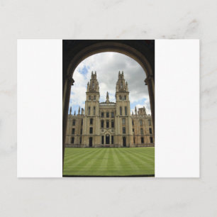 Cartão Postal All Souls College, Oxford