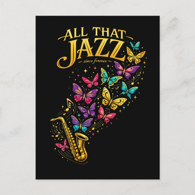Cartão Postal All That Jazz (Frente)