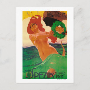 Cartão Postal Alla Spezia Promocional