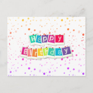 Cartão Postal Alles Gute zum Geburtstag