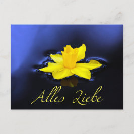 Cartão Postal Alles Liebe - für Deine Liebsten!