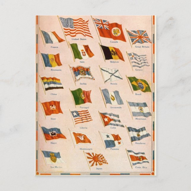 Cartão Postal Allies WI (Frente)