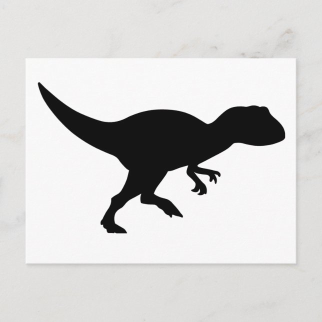 Cartão Postal Allosaurus Dinosaur (Frente)