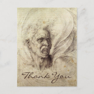 Cartão Postal Alma Danada de Michelangelo