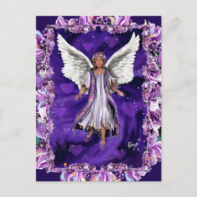 Cartão Postal Alma Roxa (Frente)