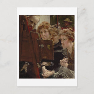 Cartão Postal Alma-Tadema A Family Group, 1896