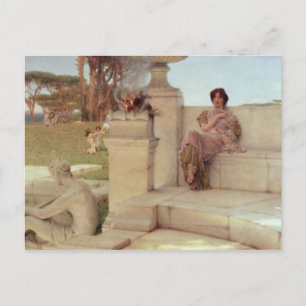 Cartão Postal Alma-Tadema   A Voz da Primavera, 1908