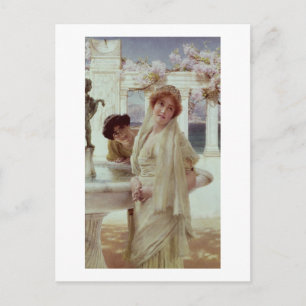 Cartão Postal Alma-Tadema Diferença de parecer