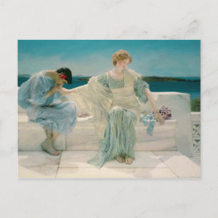 Cartão Postal Alma-Tadema   Não me pergunte mais, 1906