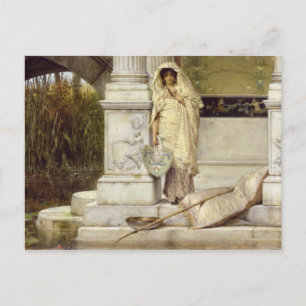 Cartão Postal Alma-Tadema Rapariga de Fisher Romana, 1873