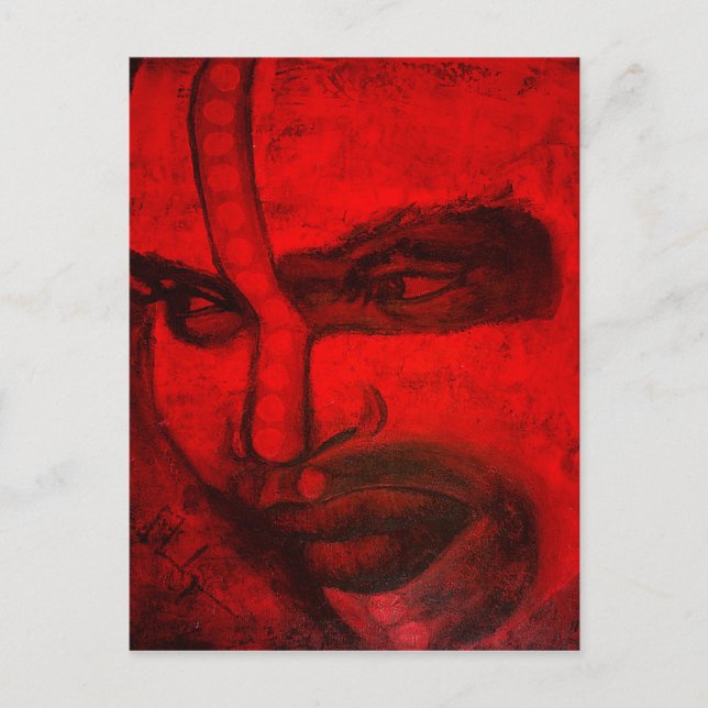 Cartão Postal Alma tribal (Frente)