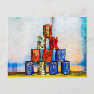 Cartão Postal Almofadas - Depois Do Almoço