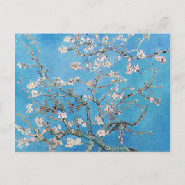 Cartão Postal Almond Blossoms Blue Vincent van Gogh Art Painting
