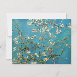 Cartão Postal Almond Blossoms Vincent van Gogh Trabalho de arte