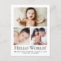 Alô World Baby Photos Aniversário