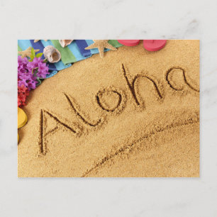 Cartão Postal Aloha