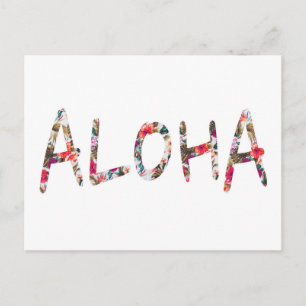 Cartão Postal Aloha
