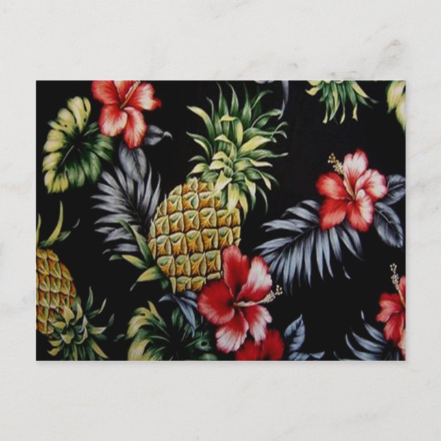 Cartão Postal Aloha (Frente)