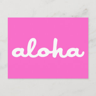 Cartão Postal Aloha!