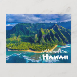 Cartão Postal Aloha do cartão-postal do Havaí