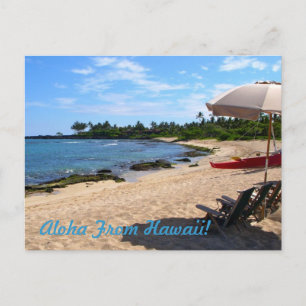 Cartão Postal "Aloha do Havaí!"