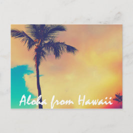 Cartão Postal Aloha do Havaí