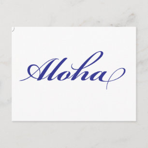 Cartão Postal Aloha Havaí
