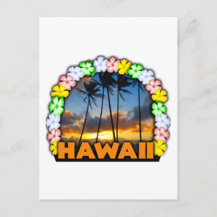 Cartão Postal Aloha Hawaii