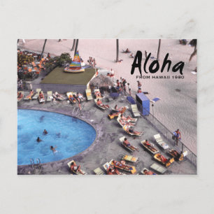 Cartão Postal Aloha Hawaii Hawaii Sunbathers