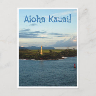 Cartão Postal Aloha Kauai!