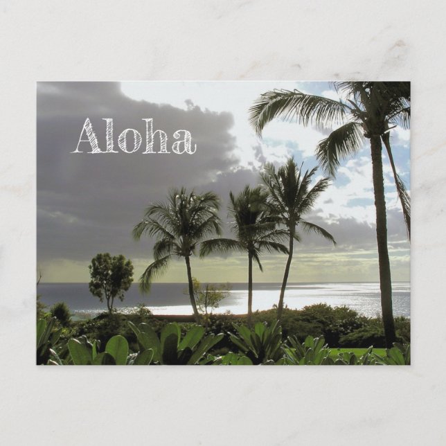 CARTÃO POSTAL "ALOHA OF MAUI" (Frente)