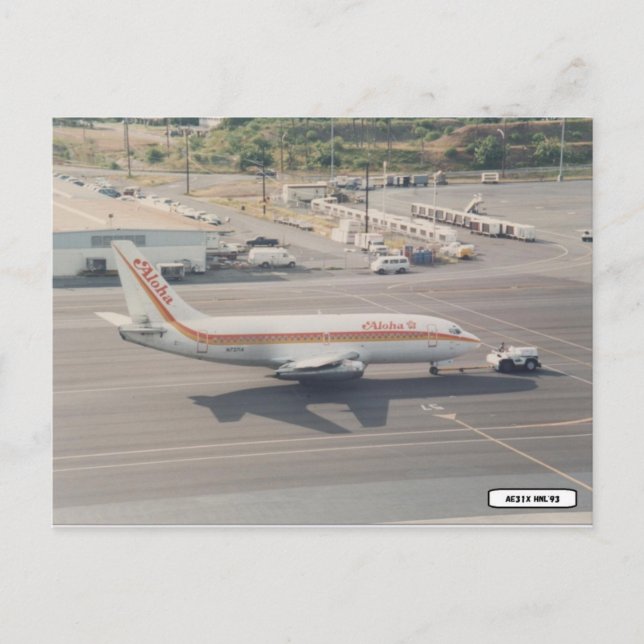 Cartão Postal Aloha old scheme (Frente)