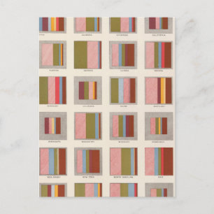 Cartão Postal Alojamento da Igreja, Litografia Estatística dos 