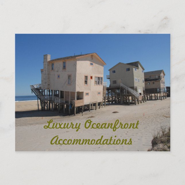Cartão Postal Alojamentos Oceanfront de luxo (Frente)