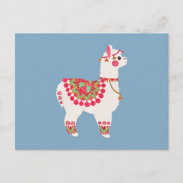 Cartão Postal Alpaca (Frente)